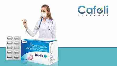 Esoable L Capsule at the best price in the Gastrointestinal Franchise for Gastroesophageal Disease Treatment.